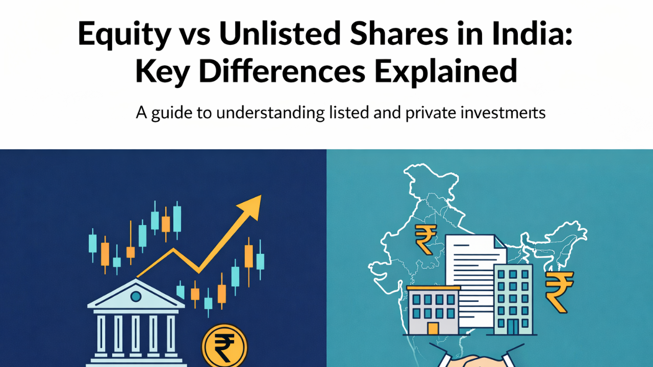Equity vs Unlisted Shares